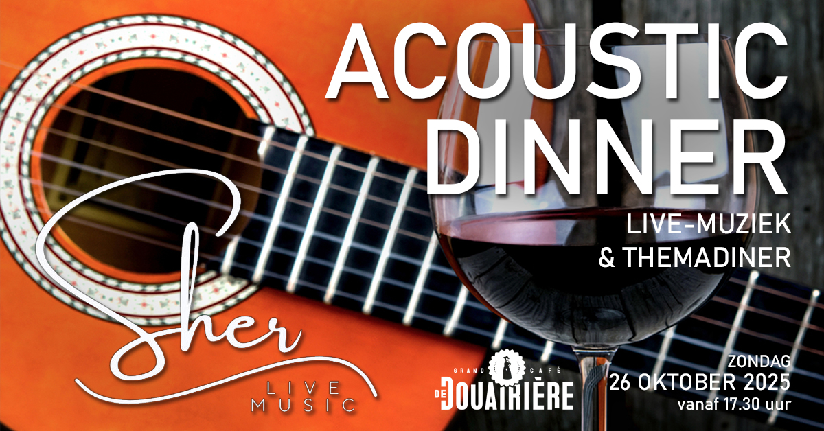 26 oktober - Acoustic Dinner
